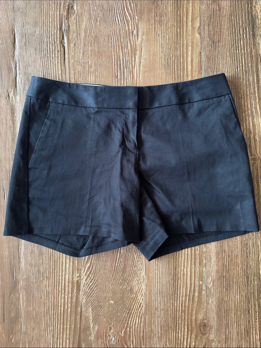 Express Black High-Rise Tailored Shorts